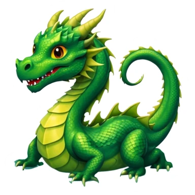 dragon in the waterrrrr sticker