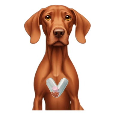 vizsla dealing drugs sticker