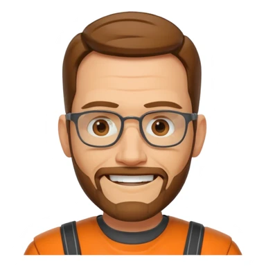 gordon freeman smiling sticker