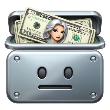 cash drag bank sticker