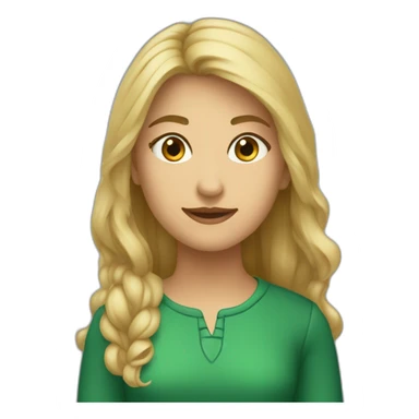 девочка с длинными черными волосам зелено-карими глазами в красивой одежду с красивым годовым макияжем стоящая рядом с Гарри Стайлсом sticker