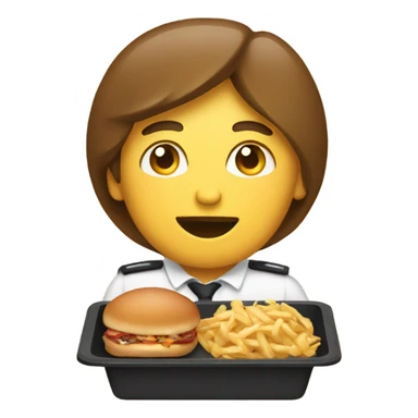 mobile ordering food sticker