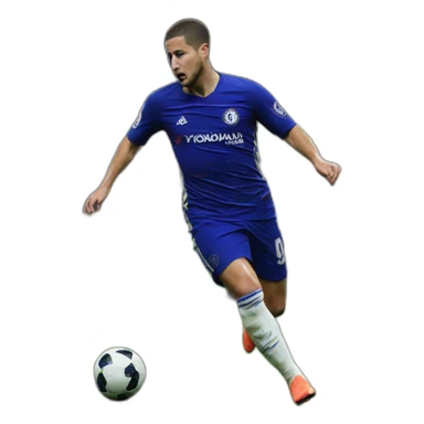 eden Hazard qui a marqué un goal sticker