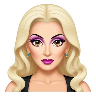 Michelle visage dragrace emoji sticker