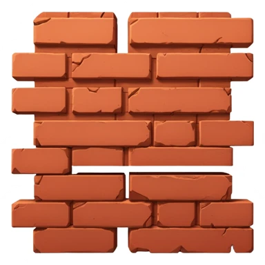 An auto which is full of bricks sticker