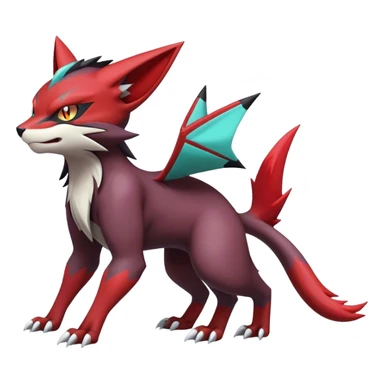 Noivern-Torracat-Zoroark full body sticker