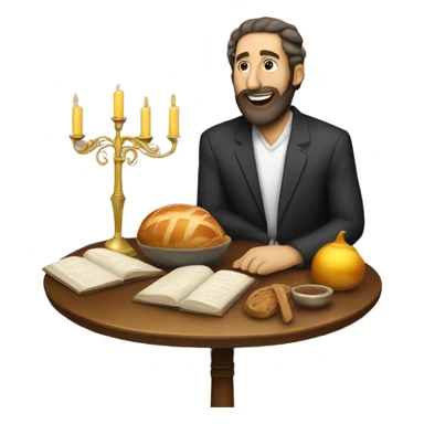 Shabbat Shalom sticker