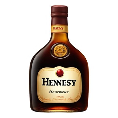 hennessy bottle  sticker