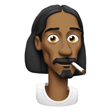 snoop dogg smoking sticker
