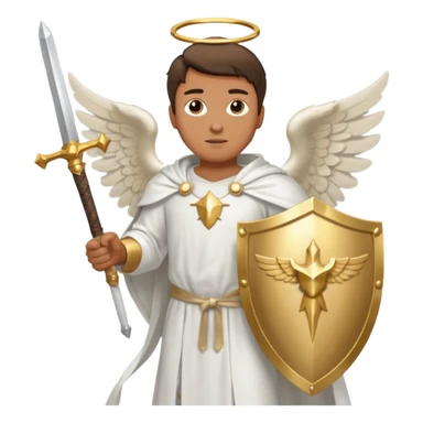 - 🛡️ Shield – symbolizing protection
- ⚔️ Sword – representing spiritual warfare
- 👼 Angel – the heavenly messenger
- ✨ Sparkles – highlighting his glory sticker