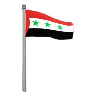 free syrian flag sticker