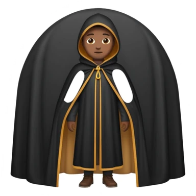 black Tall Oval Narrow Pop up one person standing tent  sticker