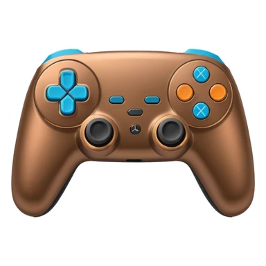 joystick ps5 colore bronzo sticker
