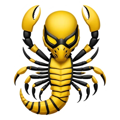 scorpion mortal kombat sticker