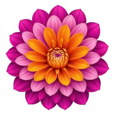 Dahlia sticker
