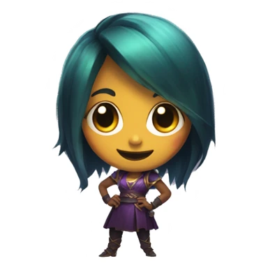 Lulu de Legue  of legends sticker