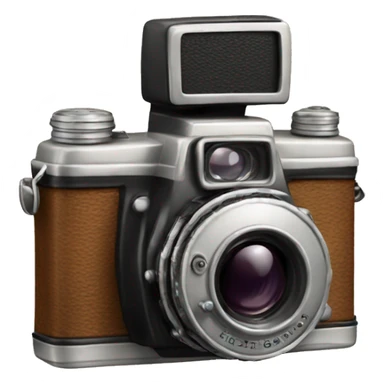 create a vintage photocamera sticker