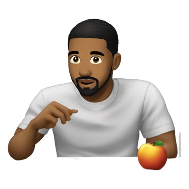 Kendrick and drake in school lunch table insulting each other sticker