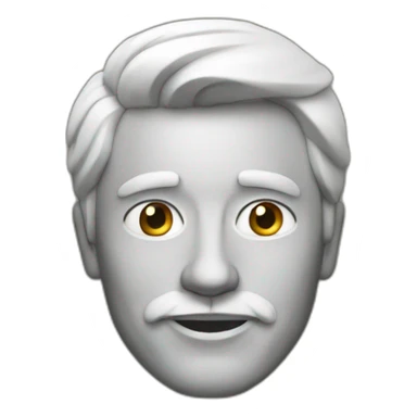 Un homme qui est énervé sticker