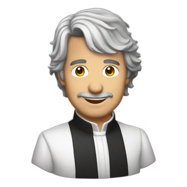 Christian clavier sticker