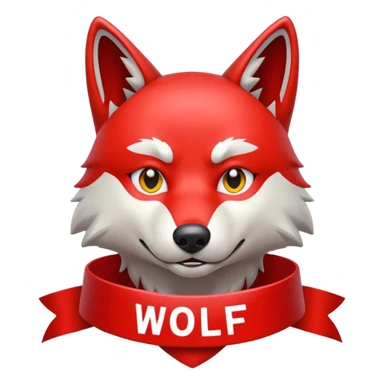 Banner that says #Wolf99 sticker