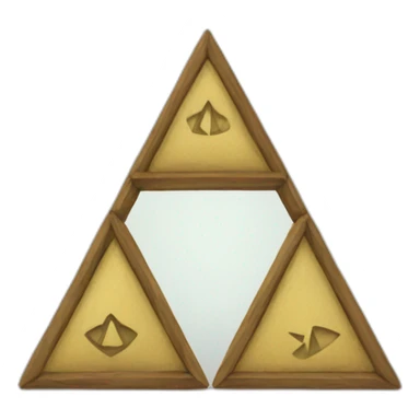 The triforce sticker