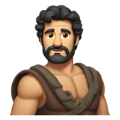 Hercule Disney with just upper body sticker