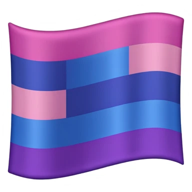 Bisexual flag sticker