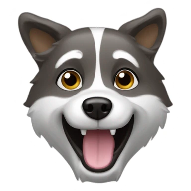 happy-racoondog sticker