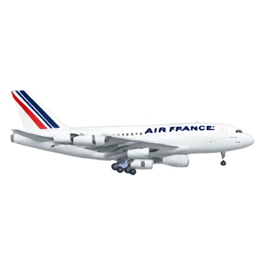 Air France plane sticker