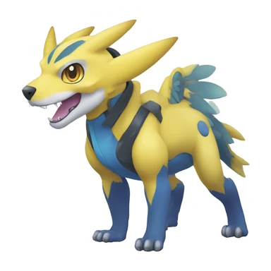 Kawaii cool Digimon-Pokémon-animal full body sticker