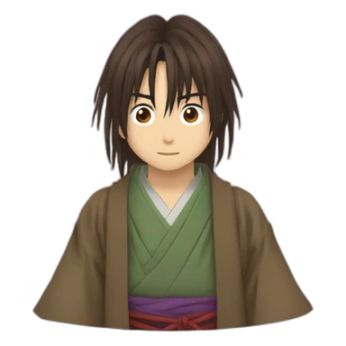 Rurouni Kenshin anime sticker