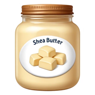 shea butter sticker