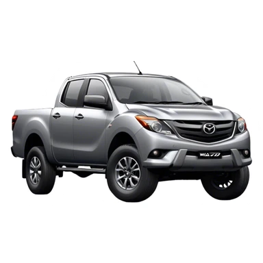 Mazda BT-50 - Mazda (Model Year: 2022) (Iconic colour: Dark Silver) sticker