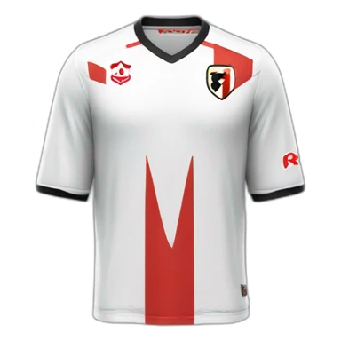 Team Rayo vallecano soccer jersey sticker