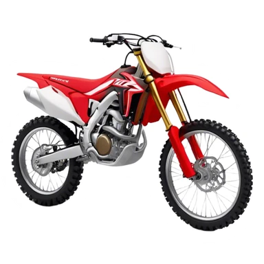 Honda CRF (Dirtbike) - Honda CRF250R (Model Year: 2022) (Iconic colour: Red) sticker