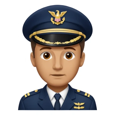 male navy soldier, old face. sticker