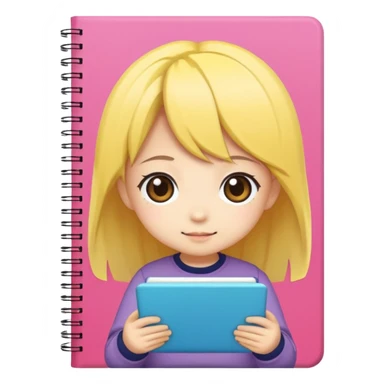 PORTADAS DE CUADERNOS CHIBI sticker