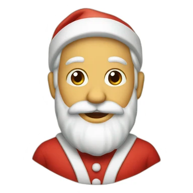 santa italiano sticker