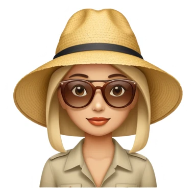 Female manager on holiday in Thailand  sticker