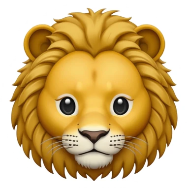 A face of lion roraing in black and white emoji sticker