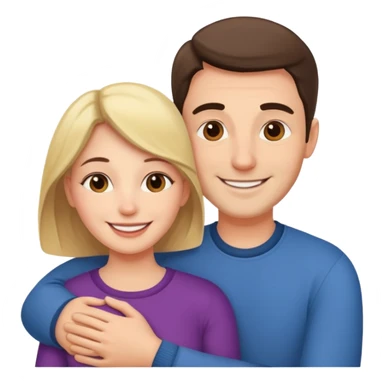 Love wife and me sticker