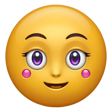 bola branco e roxa sticker