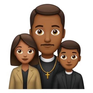 Um homem negro, uma mulher loira e um cachorro pastor alemão  sticker