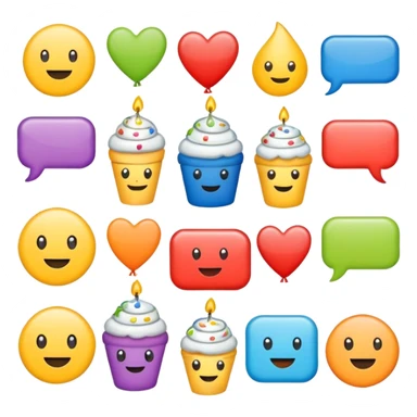 Happy birthday note stickers  sticker