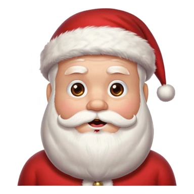 Santa drool  sticker