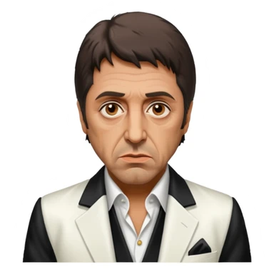 Al Pacino scarface sticker