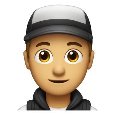 Persona arria de una tabla haciendo SUP, con pelo cobrizo y gorrito negro sticker