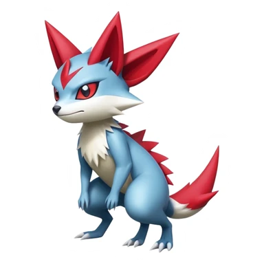  Weavile-Sneasel-Zangoose-hybrid (Full body) sticker