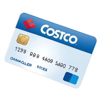 Costco member card sticker